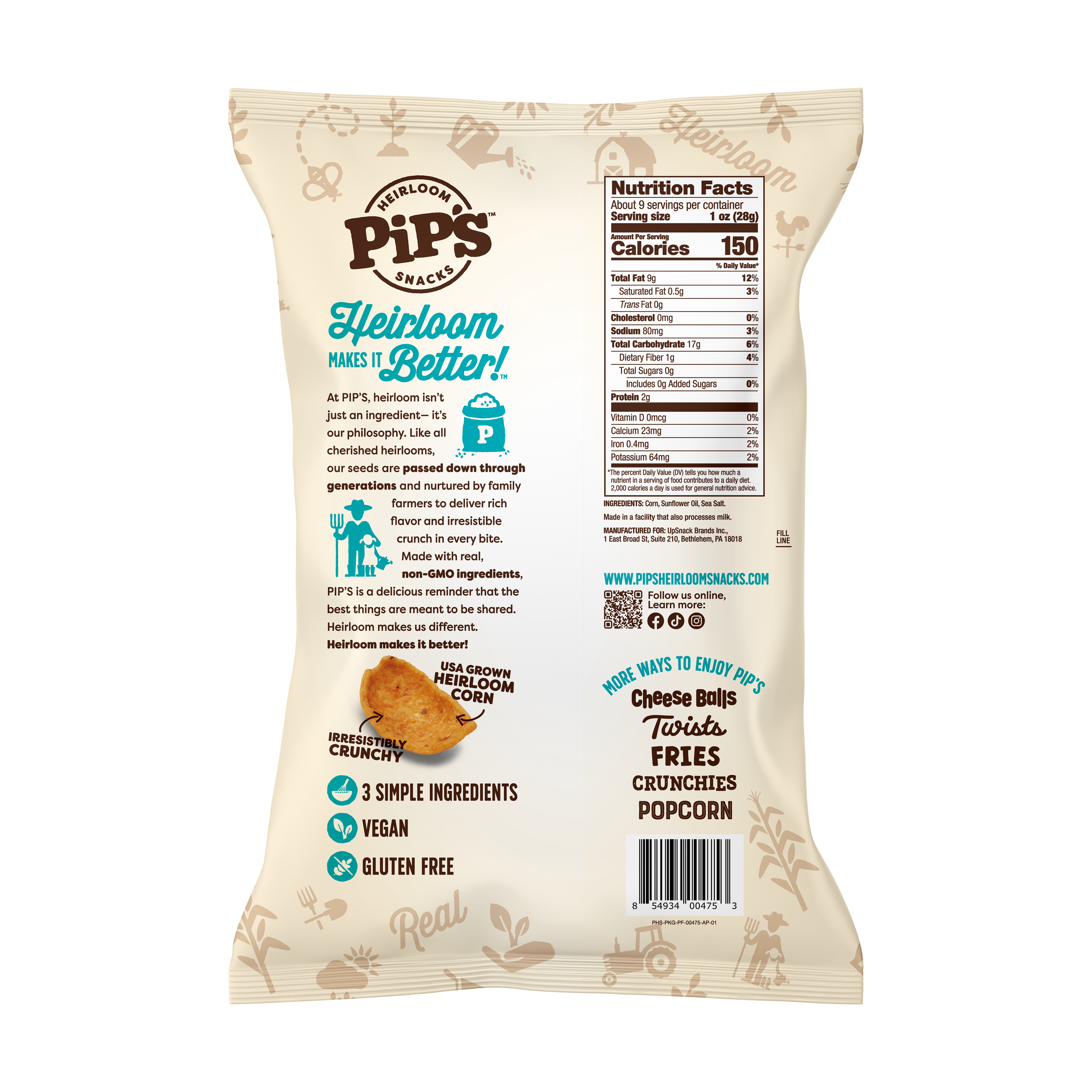 CDSS925C12 -- Sea Salt Corn Dippers
